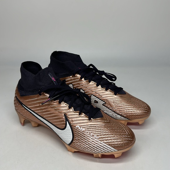 New Men’s Nike Zoom Superfly 9 Elite FG Generation Pack Copper Soccer Cleats NIB - Picture 3 of 7